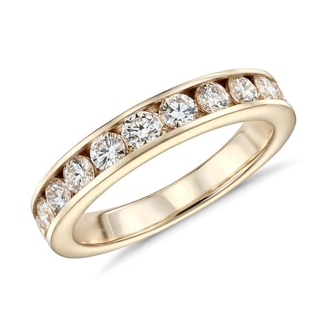 channel set diamond rings